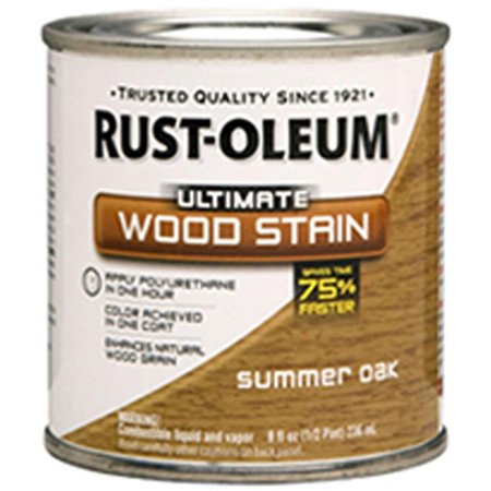 RUST-OLEUM Rust-Oleum 271131 0.5 Pint Ultimate Wood Stain; Ebony 271131